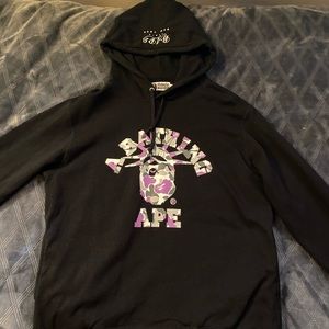 Authentic Bape Pullover Hoodie